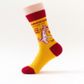 Long Slouch Sox for Women Thick Winter Terry Sole Fluorescent Color Cotton Crew Women Girls Socks